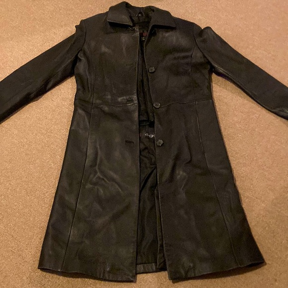 Jackets & Coats Italian Leather Lamb Skin Black King Leather Jacket